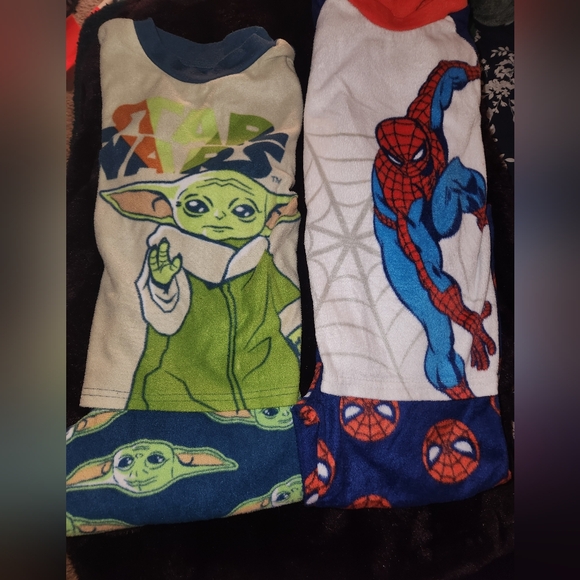 Boys fleece pajama sets - Picture 1 of 5